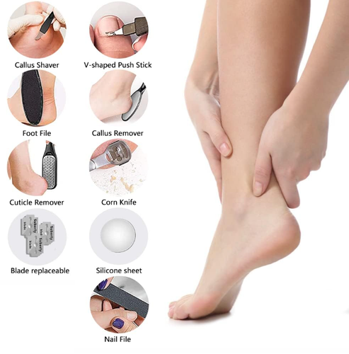 ELECTRIC CALLUS SHAVER Rechargeable USB WATERPROOF Hard Skin Remover Foot File.. - Picture 2 of 27