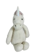 JELLYCAT Bashful Unicorn Plush Toy White 8" Tall Stuffie Soft Stuffed Animal