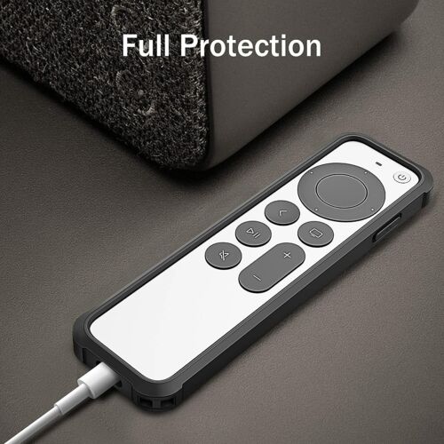 Protective Case for Apple TV Siri Remote Anti Slip Shockproof Soft TPU Cover - Picture 4 of 10