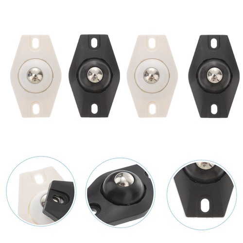 8 Pcs Mini-Lenkrollen Spielzeug Auto Räder Lagerung Box Pulley Selbstklebende - Bild 4 von 7