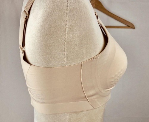 Everyday Lounge Bra Wireless Molded Cup Soft Breathable Nylon Spandex Size Large - Picture 2 of 9
