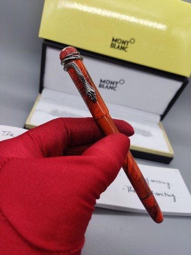 Montblanc HERITAGE FOUNTAIN COLLECTION Rouge & Noir SpecialEdition Fountain Pen - Picture 9 of 11