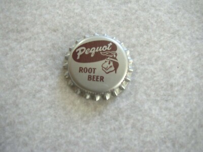 Pequot Club vintage unused Bottle Cap, various flavors