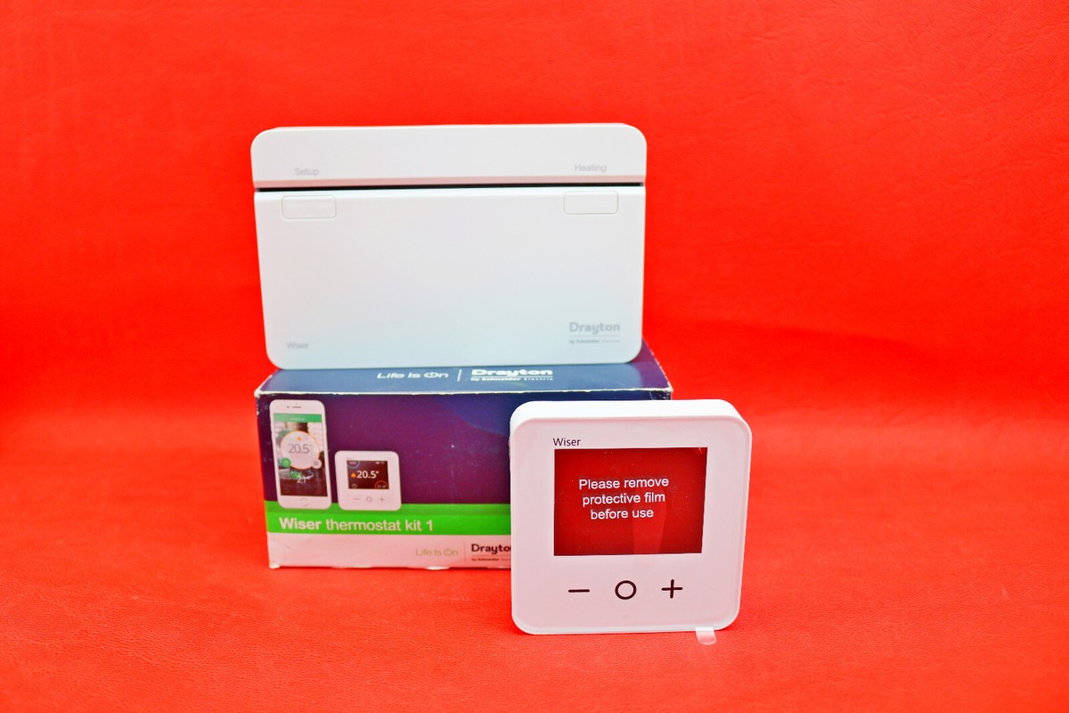 Programmable Thermostats Drayton Wiser Thermostat Kit Drayton