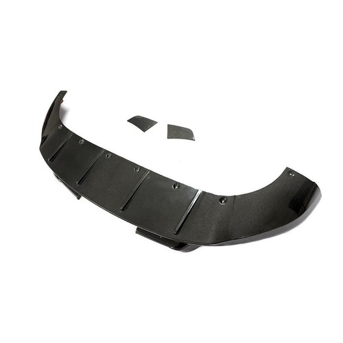 Alerón labial del parachoques delantero de fibra de carbono para Porsche Cayenne 2018-2019 - Imagen 8 de 12