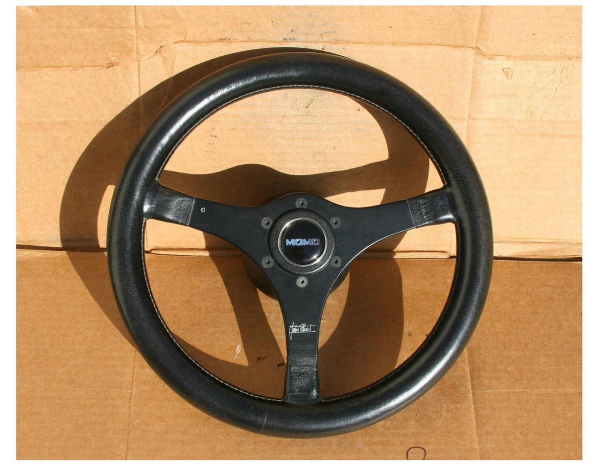 Vintage MOMO Prototipo Jackie Patina Porsche Steering Wheels