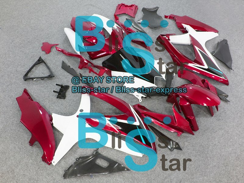Scarlet GSXR600 Fairing Fit SUZUKI GSX-R600 GSX-R750 2009 2008-2010 062 A7 item image
