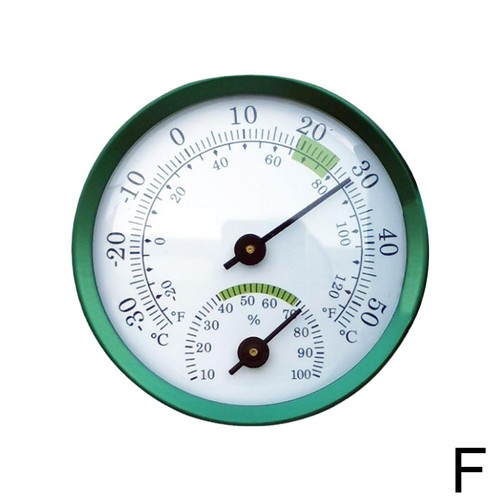 Thermometer mini Hygrometer analog Luftfeuchtigkeit Raumklima außen innen - Zdjęcie 18 z 18