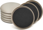 Furniture Sliders, 8 Pcs 3 1/2'' Furniture Sliders Pads for Hardwood Floors