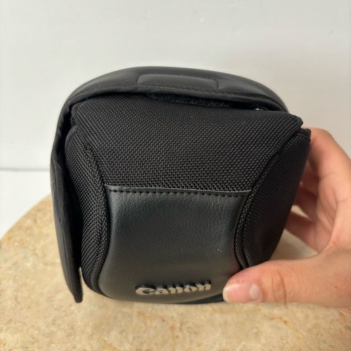 Canon Camera Bag Digital PowerShot Deluxe Soft Leather Case PSC-4100 - Picture 2 of 9