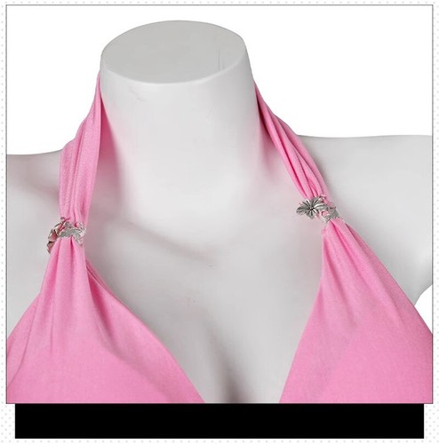 Final Fantasy VII Rebirth Aerith Gainsborough Cosplay Costume Suit Swimwear Set - Picture 9 of 20