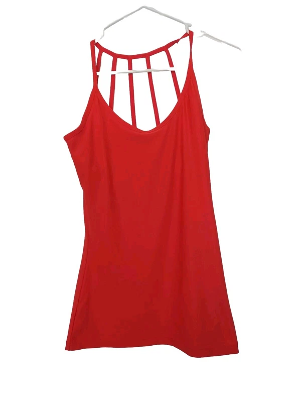 mpg coral strappy tank-top