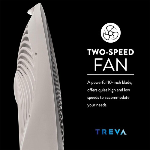 10-Inch Battery & AC Powered Portable Desk Fan with 2 Speeds Personal Travel ... - Picture 6 of 10
