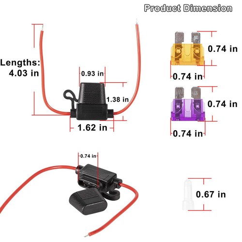 2-Wire Power Only Cable for Lowrance HDS/Elite/Elite Ti/Hook/Mark -000-14041-001 - Picture 8 of 12