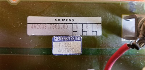 SIEMENS 462098.7603.00 KONDENSATORMODUL ***GEBRAUCHT*** JML Garantie!!! - Bild 5 von 5