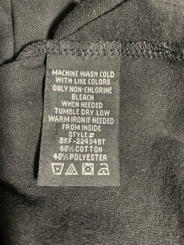 NUOVO!! North Hudson Outfitters CAMICIA UOMO MANICA LUNGA PIU' 3X NERA SUPER MORBIDA - Foto 8 di 9