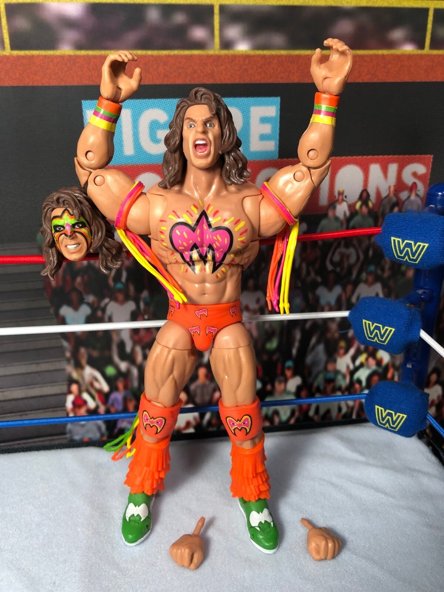 スポーツ WWE Mattel Elite Ultimate Warrior WWE Ultimate Warrior Ultimate Edition Figurka kolekcjonerska