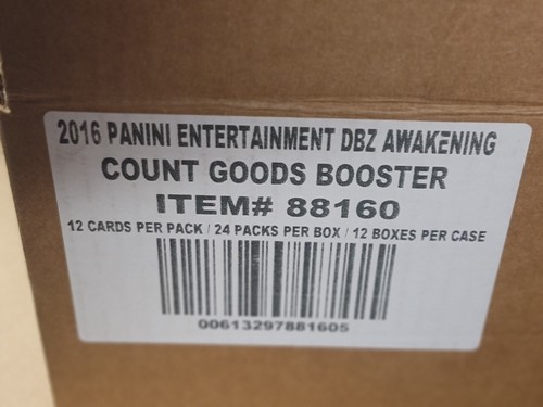 Dragon Ball Z Awakening Booster Box Opened Case – Factory Sealed 11 Boosters Box - Picture 5 of 5