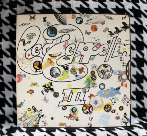 Led Zeppelin III 1970 Rock Metal LP Vinyl Record SD-7201 (Grade VG) - Picture 1 of 9