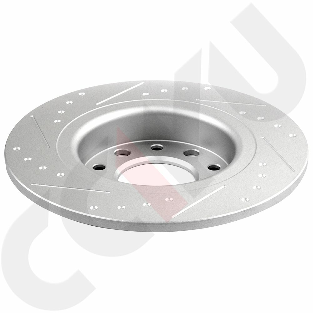 For Dodge Dart 20132016 Front+Rear Drilled Slotted Brake Rotors