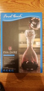 FINAL TOUCH PHA ZAIRE WINE AERATION SYSTEM