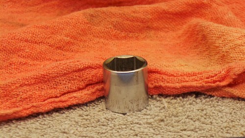 Craftsman USA 19 mm 6 Punkt 3/8" Antrieb Steckschlüssel 43549 VV Serie