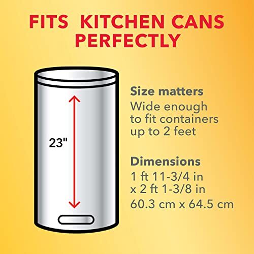 Glad ForceFlex MaxStrength 13 Gallon Kitchen Trash Bags 90 Count Beachside Br... - Picture 7 of 10
