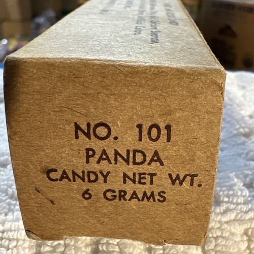 TOTEM Dispenser PANDA NO. 101 Smarties brand 1970s w/box All Orig  w14 - Picture 14 of 17