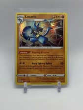 Pokémon TCG Lucario Sword & Shield: Brilliant Stars 079/172 Holo Holo Rare