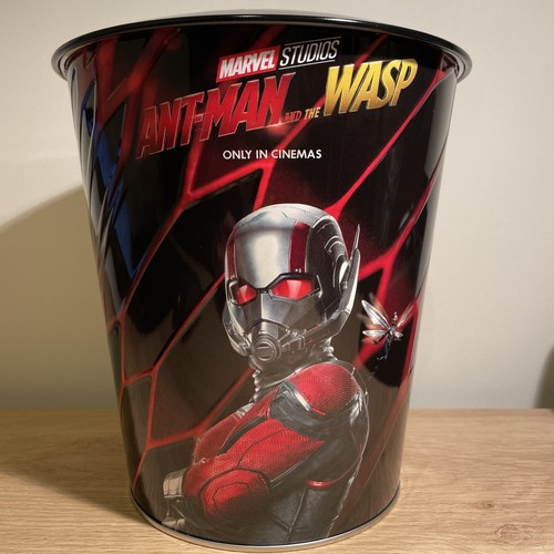 Marvel Antman and the Wasp Tin Popcorn Bucket Brand New With Lid Ant-Man