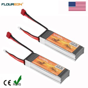 2-Pcs-1800mAh-30C-3S-11-1V-Li-Po-Battery-Deans-Plug-For-RC-Hobby-Airplane-Car-US