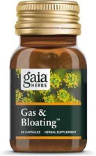 Gaia Herbs Gas & Bloating - Provides Relief from Occasional and Bloating 50 Caps