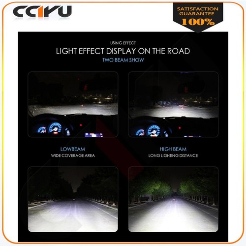 For 4X LED Headlights Combo Total H11 Low Beam Bulbs 4000W Fog Light Car Bulb - Picture 3 of 9