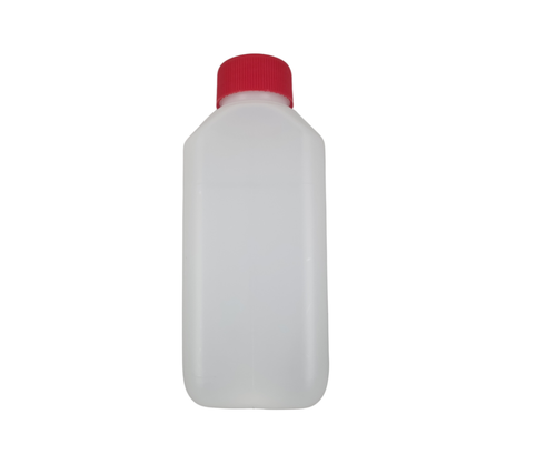 Natural Plastic HDPE BPA Free 1L Jerry Can Style Bottle - Picture 2 of 4