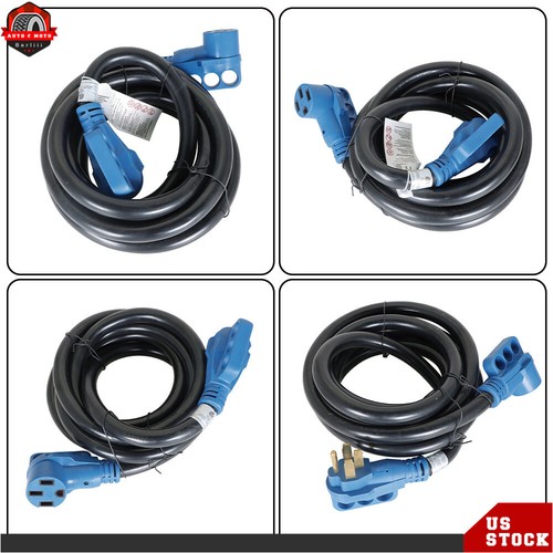 50A RV Power Extension Cord 15/25/30/50FT with LED Light 125/250V NEMA 14-50P - Picture 6 of 21