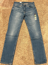 Levi's 511 Slim Fit Jeans Flex Stretch Blue Men's Size 32X32 NWT 04511-3920 U50