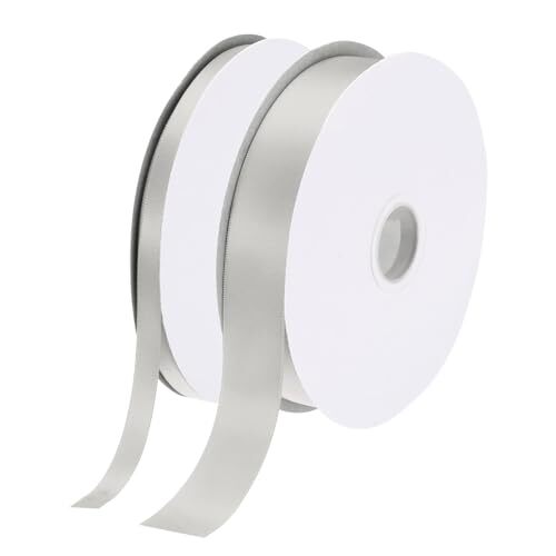 100 Yard Satin Ribbon for Gift Wrapping 3/8" & 1" Grosgrain Valentines Ribbon...