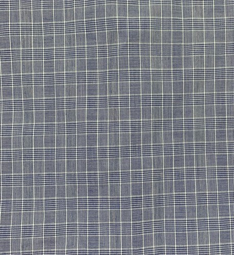 NWT Haggar Button Up Shirt Mens 15-15.5 34-35 Long Sleeve Blue Check Dress Shirt - Picture 14 of 15