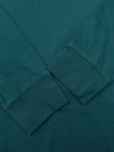 Polo Ralph Lauren Slim Fit Crew Neck Long Sleeve T shirt - Dark Green - Size L - Picture 6 of 10