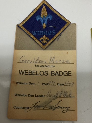 Vtg Webelos Boy Scouts Of AMERICA BSA Patchs Scarf Pins, Awards Merits Large lot - Picture 13 of 20