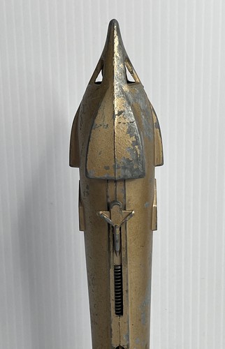 Satellite Mechanical Bank Spring Action Rocket Spaceship Duro Mold & M.F.G INC. - Bild 8 von 12