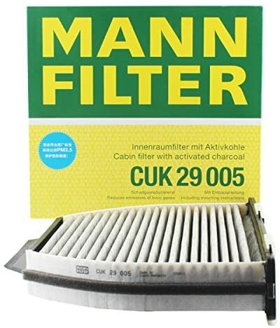 GENUINE OEM Mercedes Fresh Air Charcoal Cabin Filter 204 830 00 18 MANN CUK29005 - Bild 5 von 5