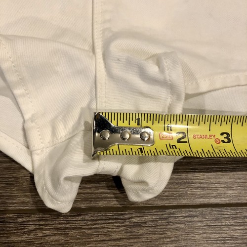 J Brand Jean Shorts 29 White Denim Idol Hot Pants High Rise Women's - Picture 8 of 13