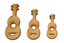 Wooden MDF Camping Guitar Shapes Bunting Craft Embellishment Camping Decorations Origineel goedkoop