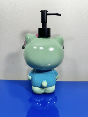 Hello Kitty Halloween Frankenstein Soap Lotion Pump Dispenser Blue Sky - Picture 3 of 4
