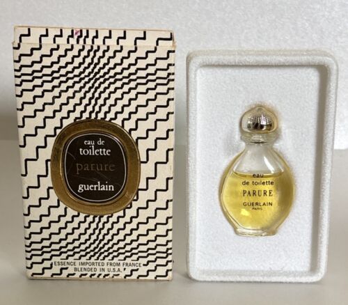 Vintage Guerlain PARURE Eau de Toilette Mini Perfume