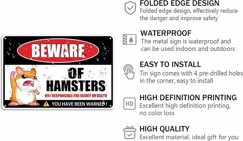 Notice My Guns Identify As Cordless Power Tools Metal Tin Sign Funny Warning Sig - Picture 50 of 380