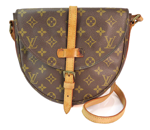 Authentic LOUIS VUITTON Chantilly MM Monogram Canvas Shoulder Bag Purse #61005