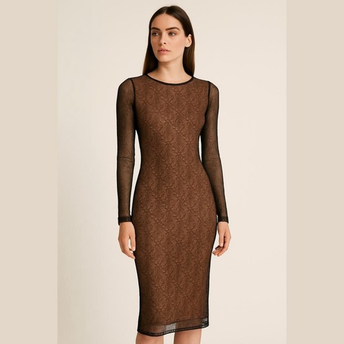 Versace Jeans Couture Lace Bodycon Dress Size 40 (US 4) - Bild 1 von 9