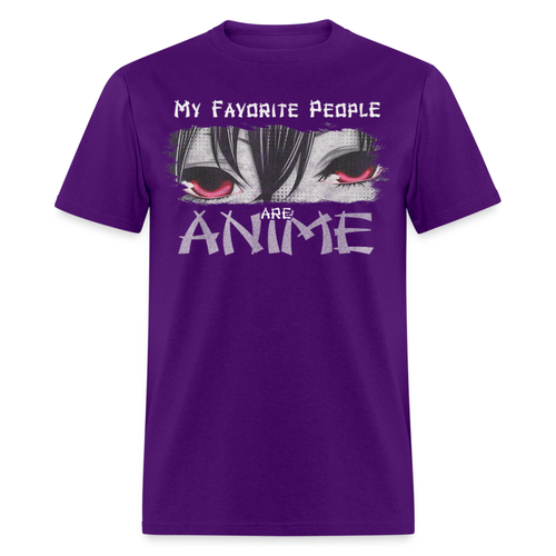 My favorite people are ANIME shirt Cute Anime Humor T-Shirt Size S-6XL - Picture 26 of 51